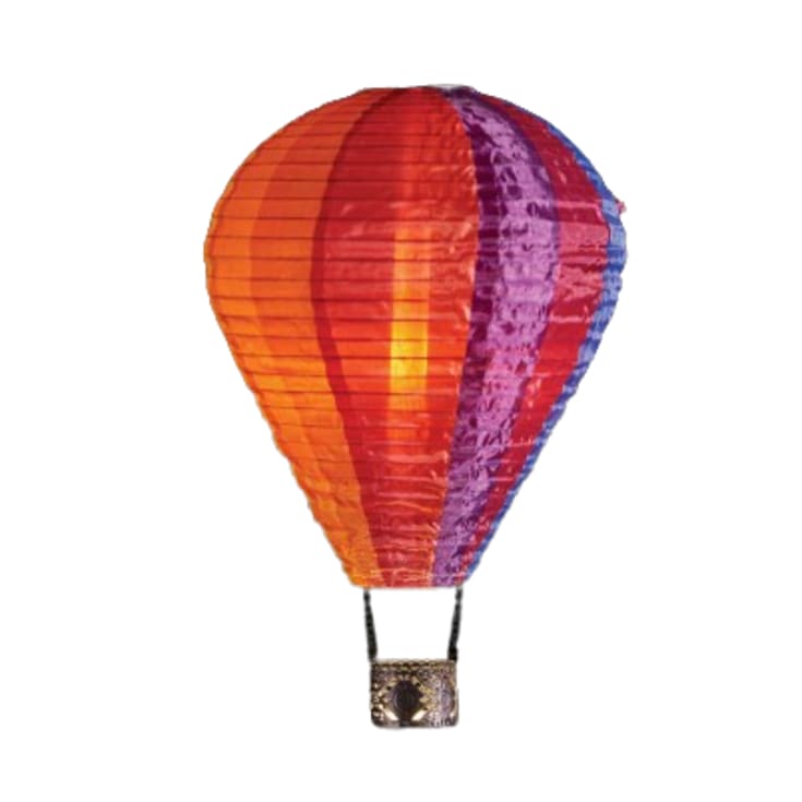 Solar Air Balloon 22 LED med flamme effekt som varmluft ballon