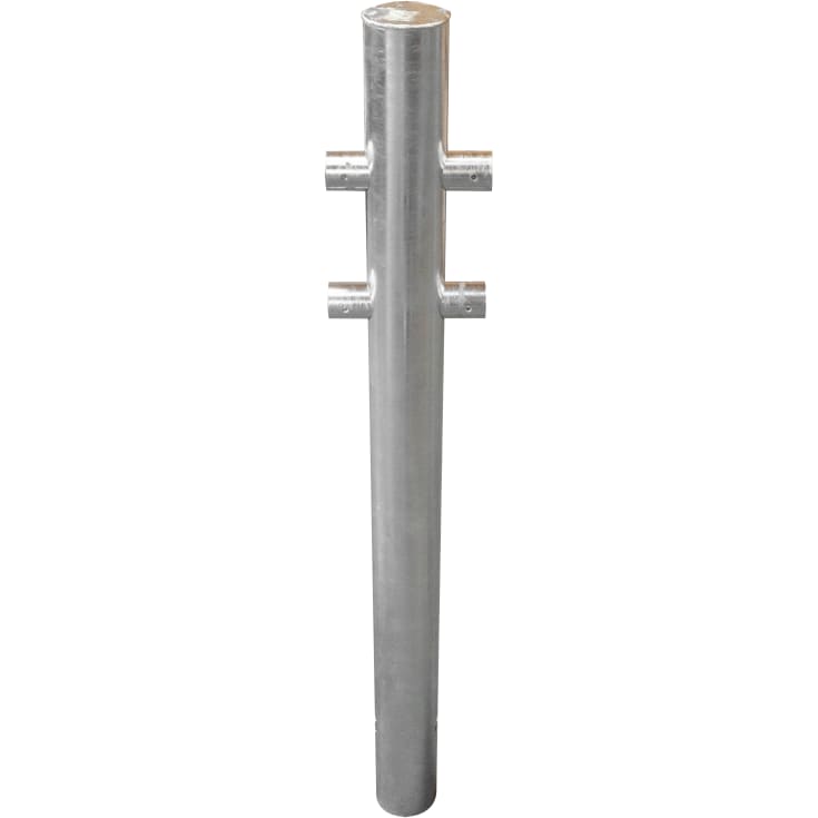 89 x 1000 mm mellomstolpe t/sykkelstativ, t/støpt, varmgalvanisert.