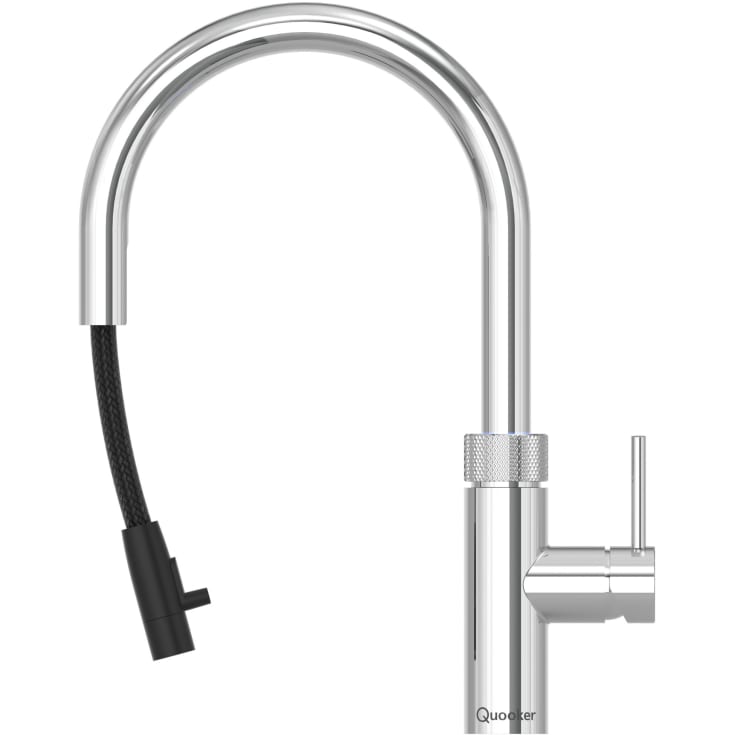 Quooker Flex Round køkkenarmatur, udtrækstud, krom