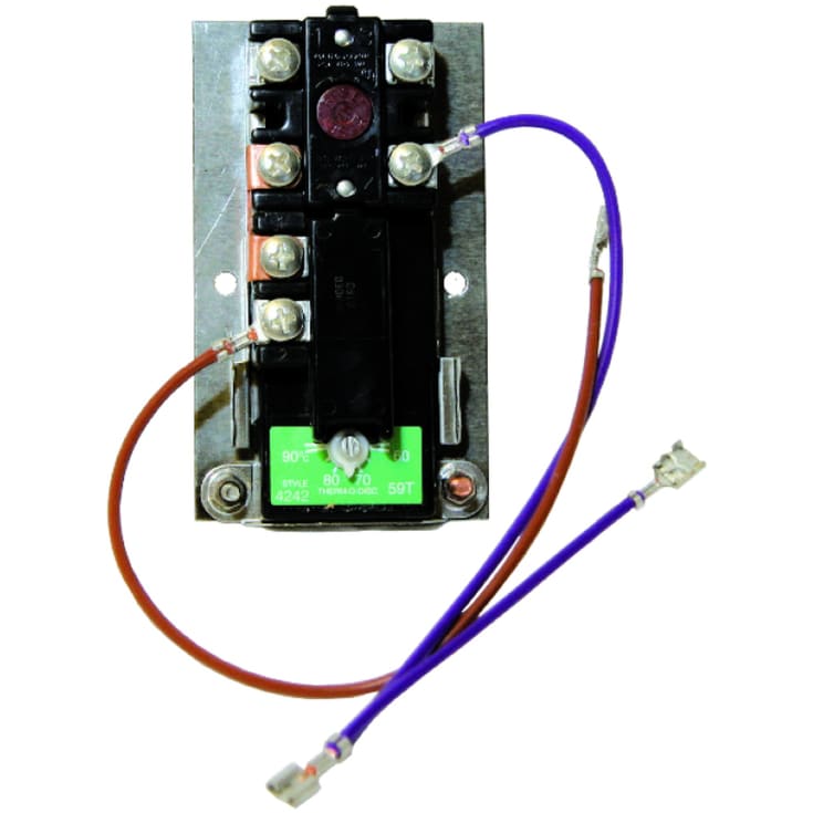 CTC termostatsett med brakett, w1-mr2, m/ledning, 1596