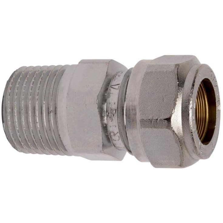 TA FPL tippunion, 15 mm x 3/8", forkrommet