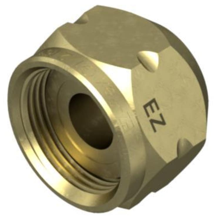 Ezze klemmringsmutter KRK 100, 25,4 mm x 1", messing