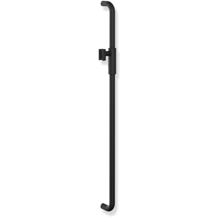 Hewi støttegreb/brusestang, 90 cm, mat sort