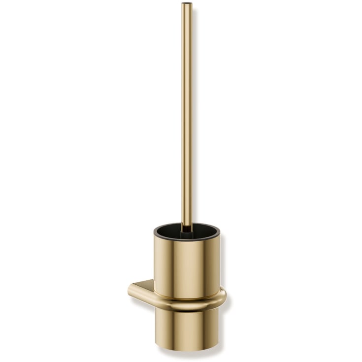 Hewi Series 480 toiletbørste, poleret messing