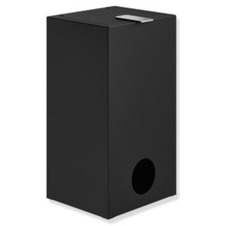 Hewi System 900 toiletspand, 6 liter, mat sort