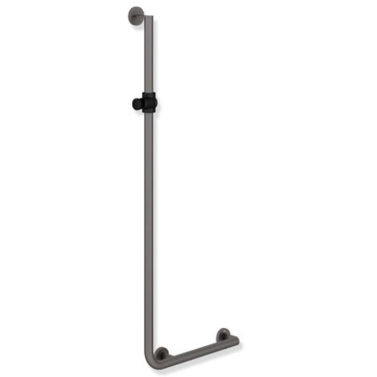 Hewi 900 L støttegreb/brusestang, 45x125 cm, højre, mat grå/sort