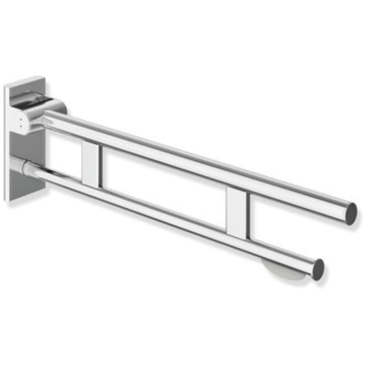 Hewi System 900 Duo armstøtte, 91,2 cm, krom