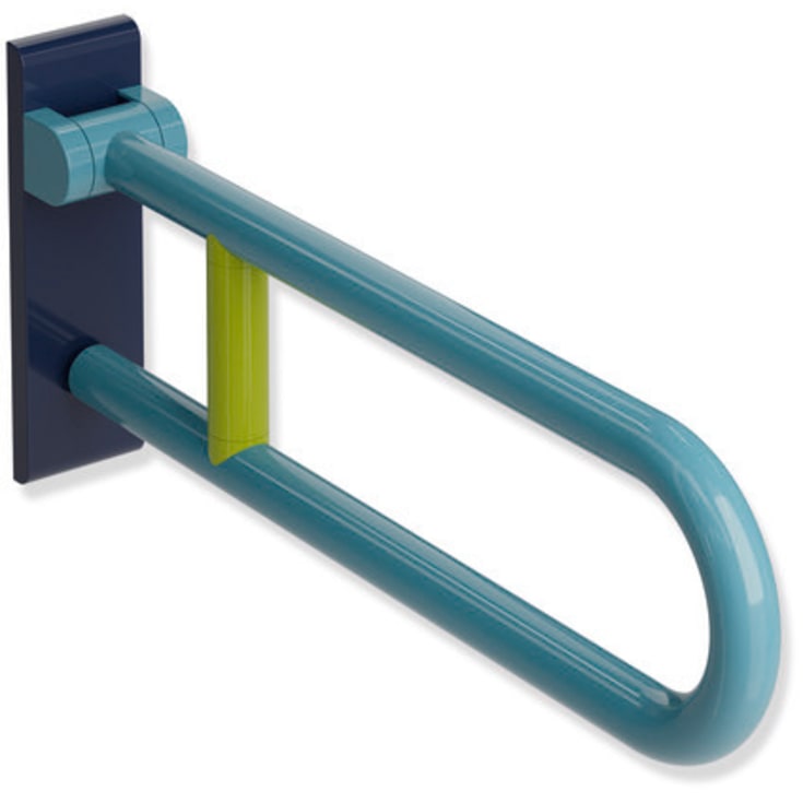 Hewi Serie 801 Iconic armstøtte, 60 cm, blå