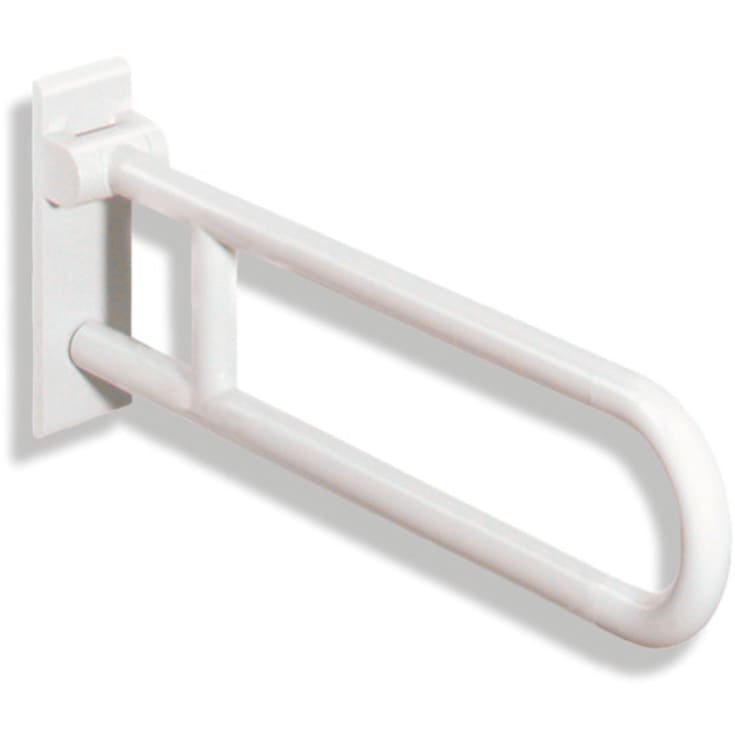 Hewi Serie 801 armstøtte, 70 cm, råhvid