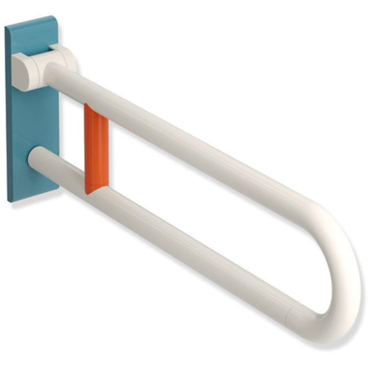Hewi Serie 801 armstøtte, 85cm, råhvid