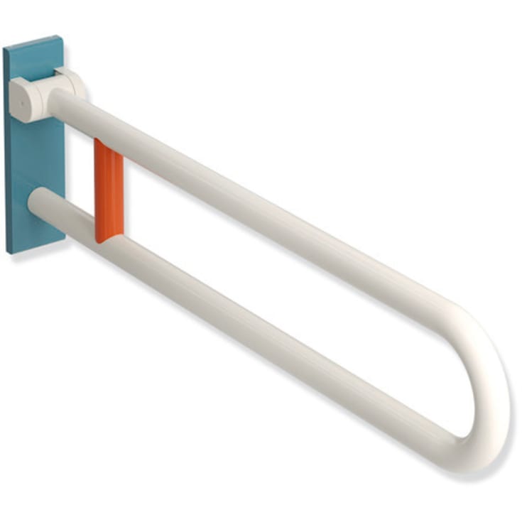 Hewi Serie 801 Iconic armstöd, 85 cm, vit