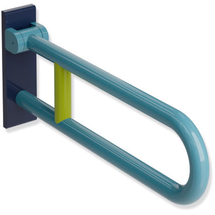 Hewi Serie 801 Iconic armstøtte, 60 cm, blå