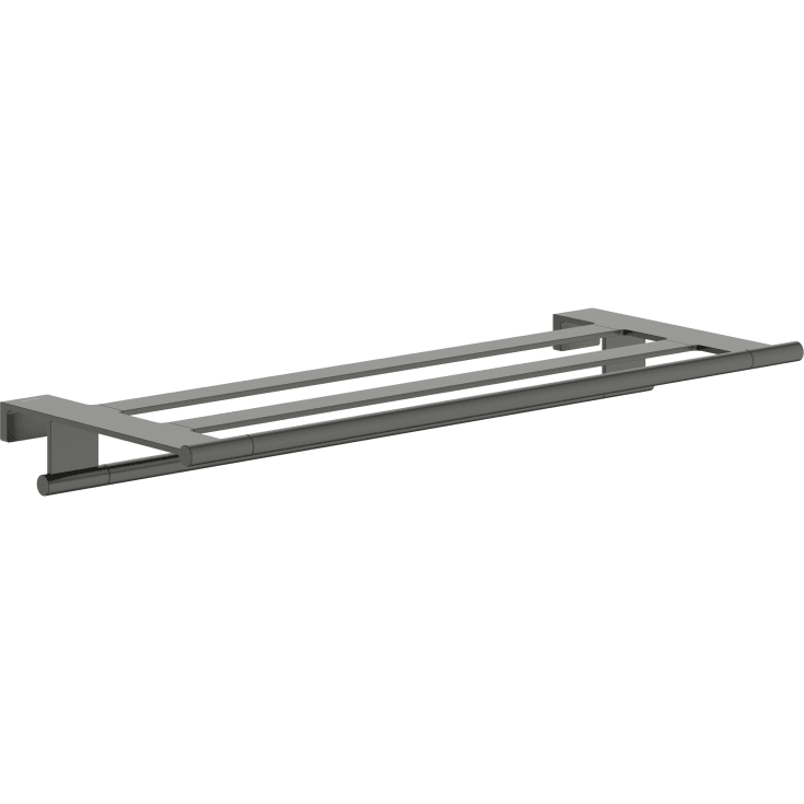 Hansgrohe AddStoris hylde, 66,1x26,2 cm, børstet sort krom