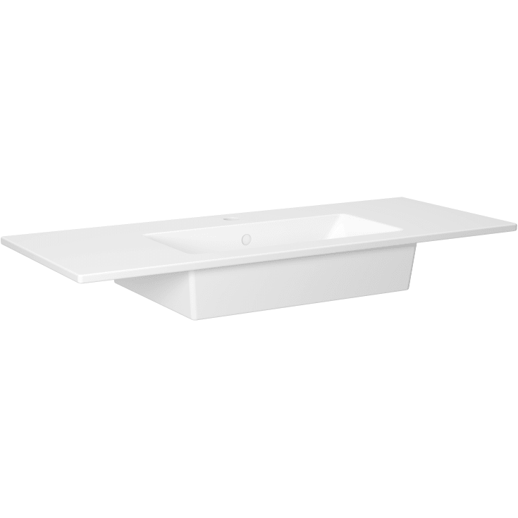 Gustavsberg Graphic servant, 100x41 cm, hvit