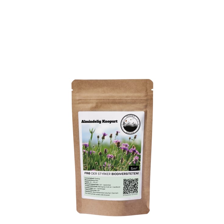 Blomsterfrø almindelig knopurt 5m²