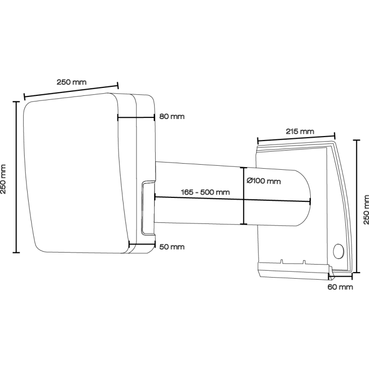 Duka One S4 Plus ventilator med varmegenvinding, Ø100 mm, hvid