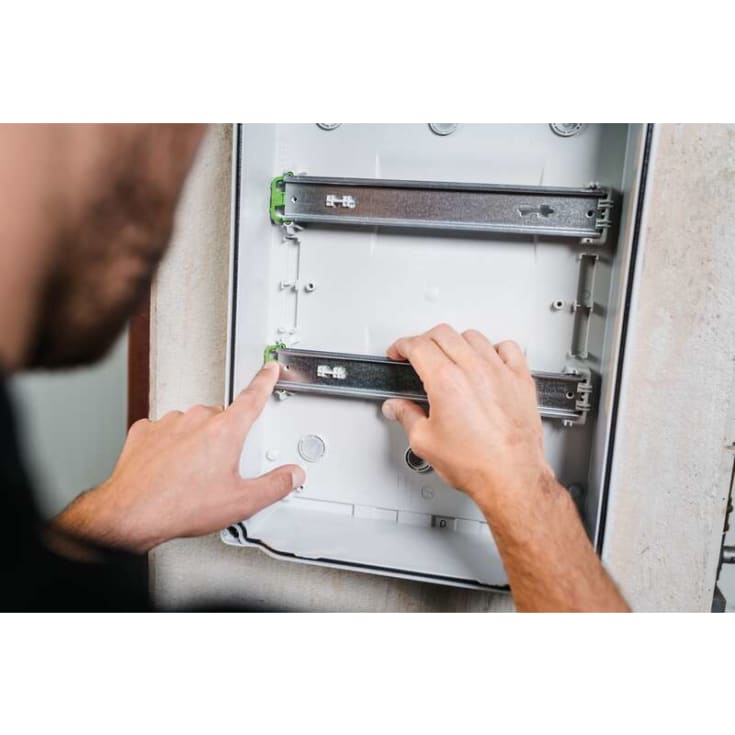 Gruppetavle IP65 AK 36-PE 3x12 modul med PE terminal