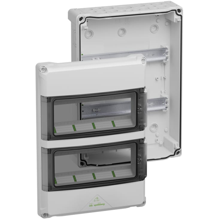 Gruppetavle IP65 AK 24-L 2x12 uden PEN terminal