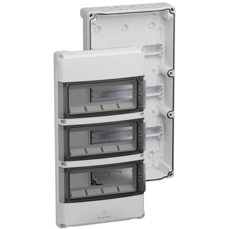 Gruppetavle IP65 AK 36-L 3x12 modul uden PE/N klemme