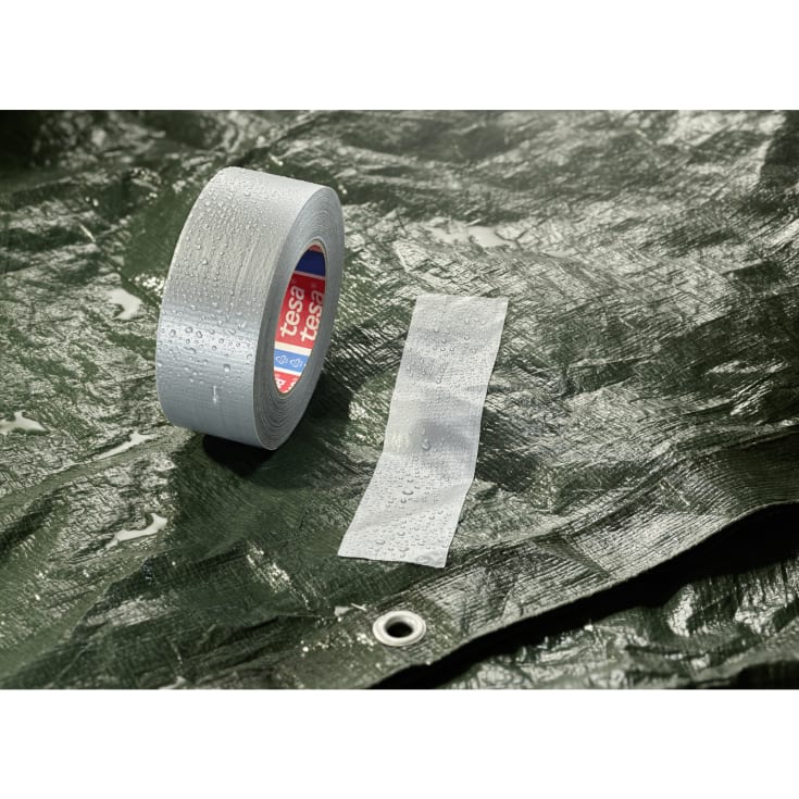 tesa lærredstape 60462 PRO, 75 mm x 50 m, grå