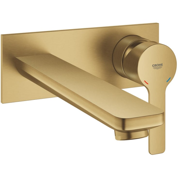 Grohe Lineare håndvaskarmatur, børstet messing