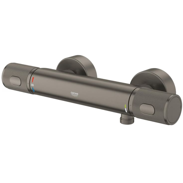 Grohe Precision Feel dusjbatteri, børstet sort krom