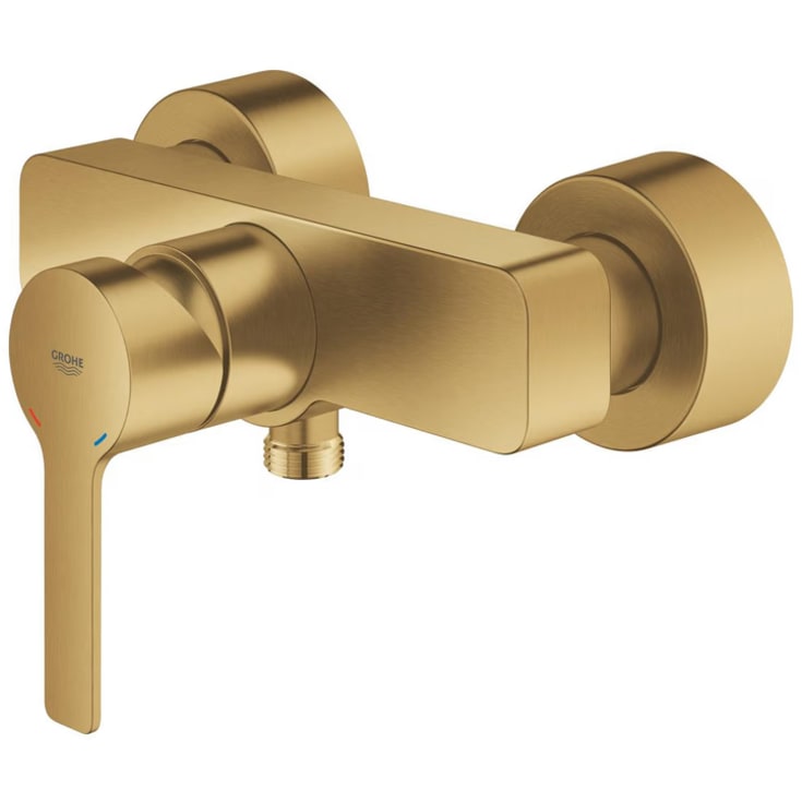Grohe Lineare brusearmatur, børstet messing