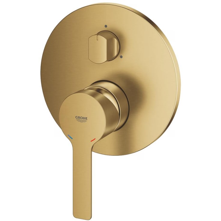 Grohe Lineare brusearmatur, børstet messing