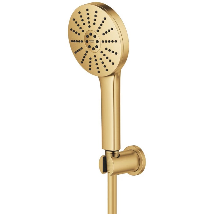 Grohe Vitalio Joy+ duschset, borstad mässing
