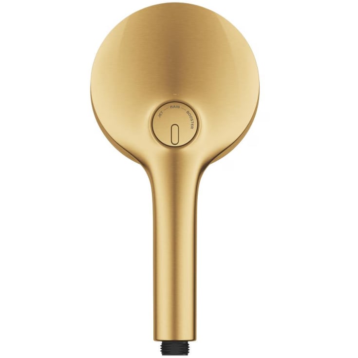 Grohe Vitalio Joy+ 120 håndbruser, vandbesparende, børstet messing