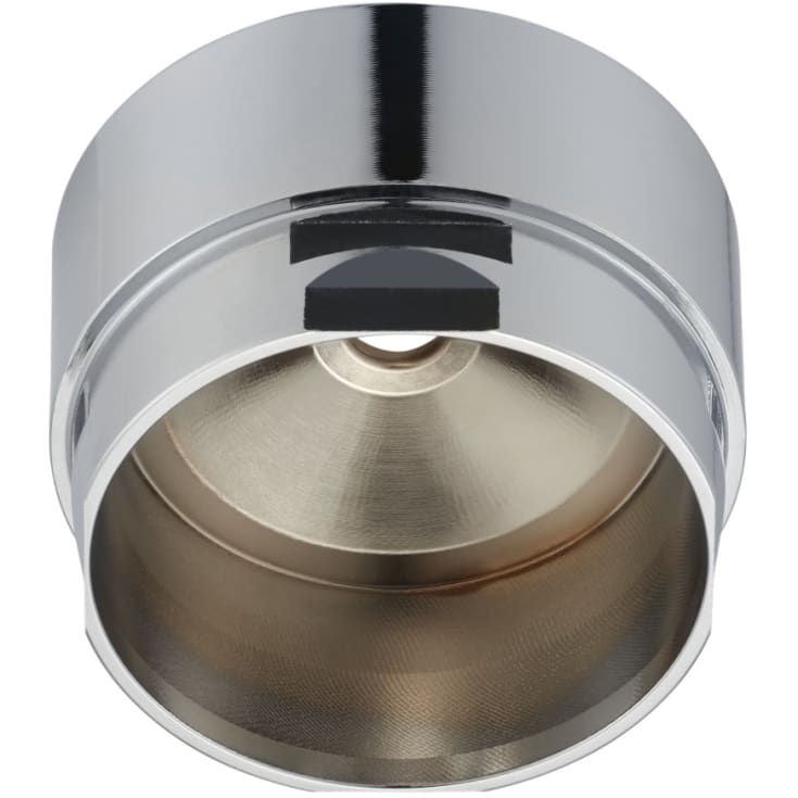 Forkrommet messingadapter