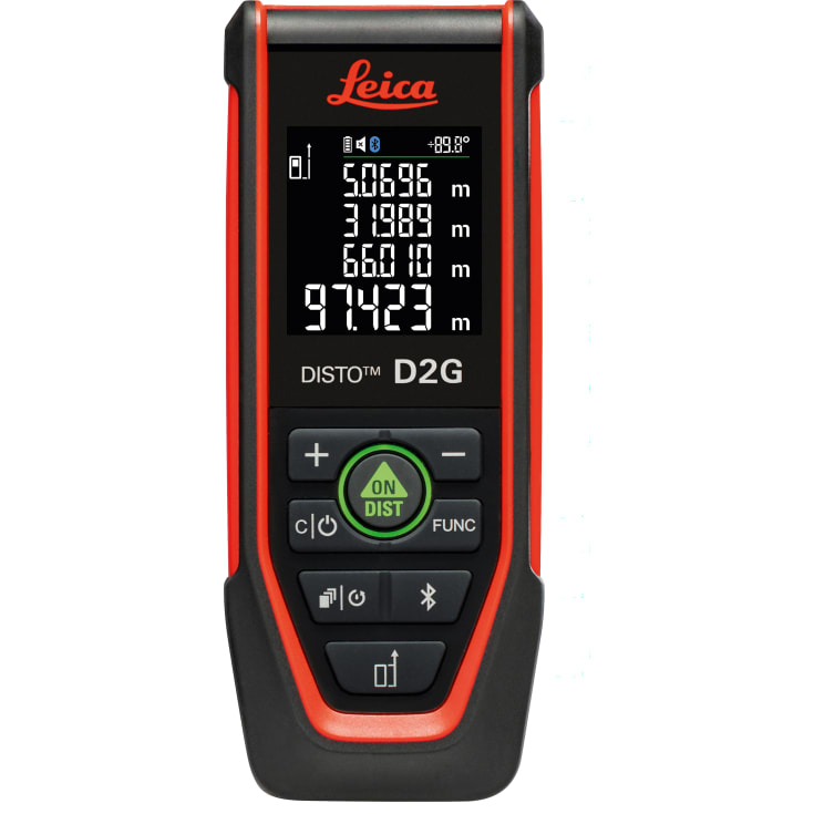 Leica Disto D2 afstandsmåler, grøn stråle