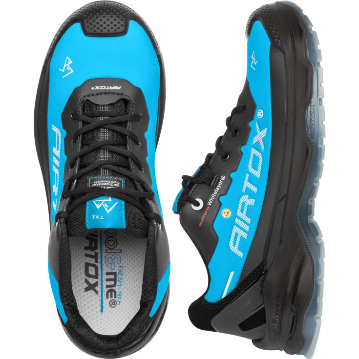 Airtox TX2 vernesko, S3, sort/blå, str. 41