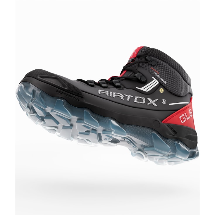 Airtox GL6 sikkerhedsstøvletter S3, Sort, 43