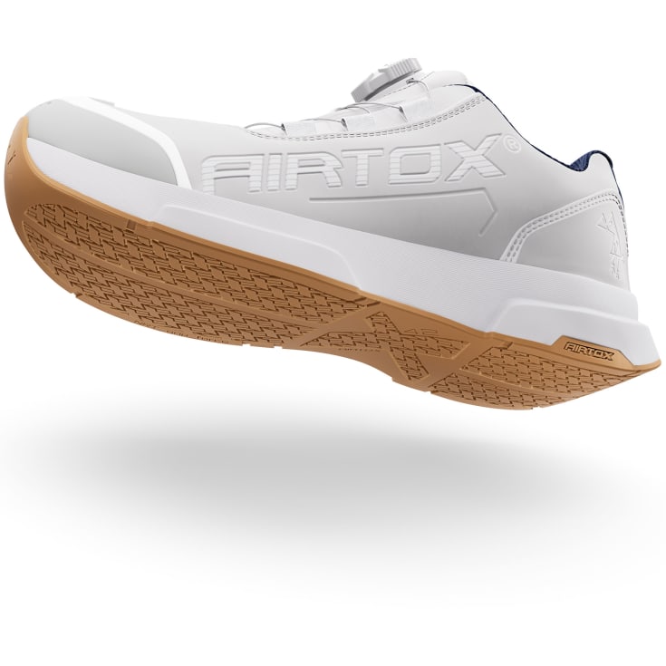 Airtox FX11 sikkerhedssko S3S, Hvid/Grå, 43