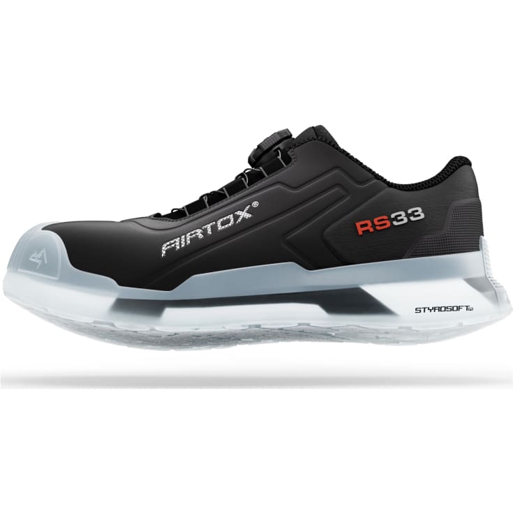Airtox RS33 sikkerhedssko S7S, Sort/Hvid, 37