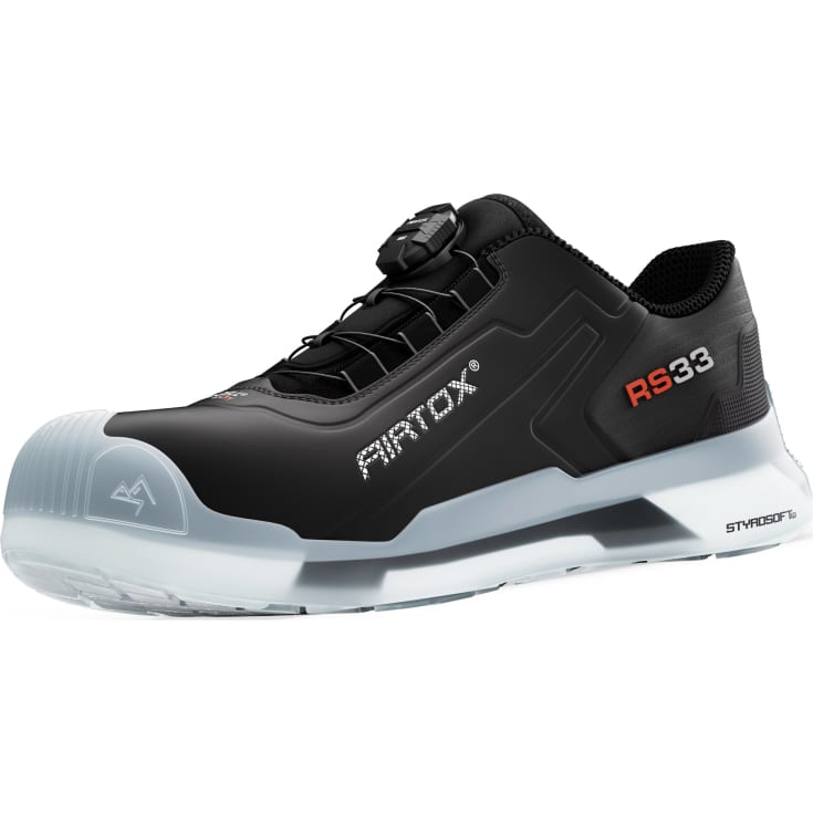 Airtox RS33 sikkerhedssko S7S, Sort/Hvid, 37