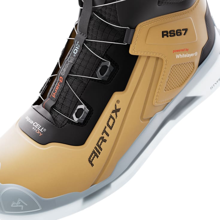 Airtox RS67 sikkerhedsstøvletter S7S, Desert haze/raven-black, 39