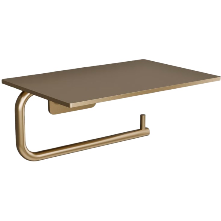 Scandtap Style toiletrulleholder, børstet guld