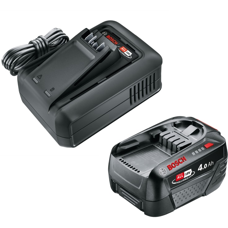 Gardena Power for All batterisett, hurtiglader, 18V 4,0Ah