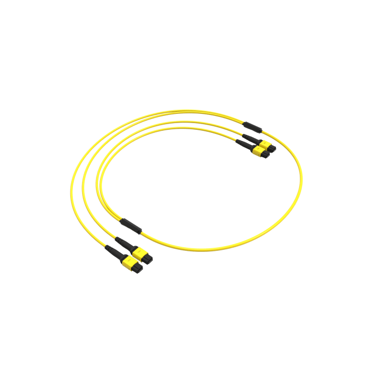 Fiberkabel 24, LSZH metode, 90 meter