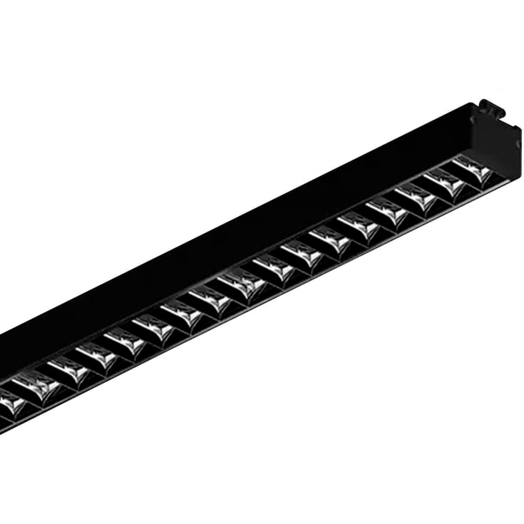 Ecofoss Alyce LED skinne, 4000K, 56,4 cm, sort