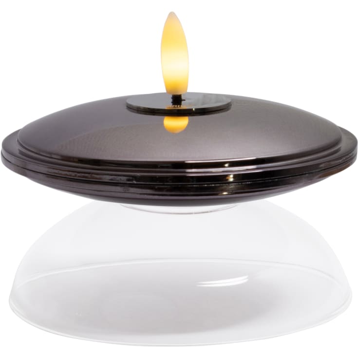 Sirius Lia uppladdningsbar lampa, svart nickel