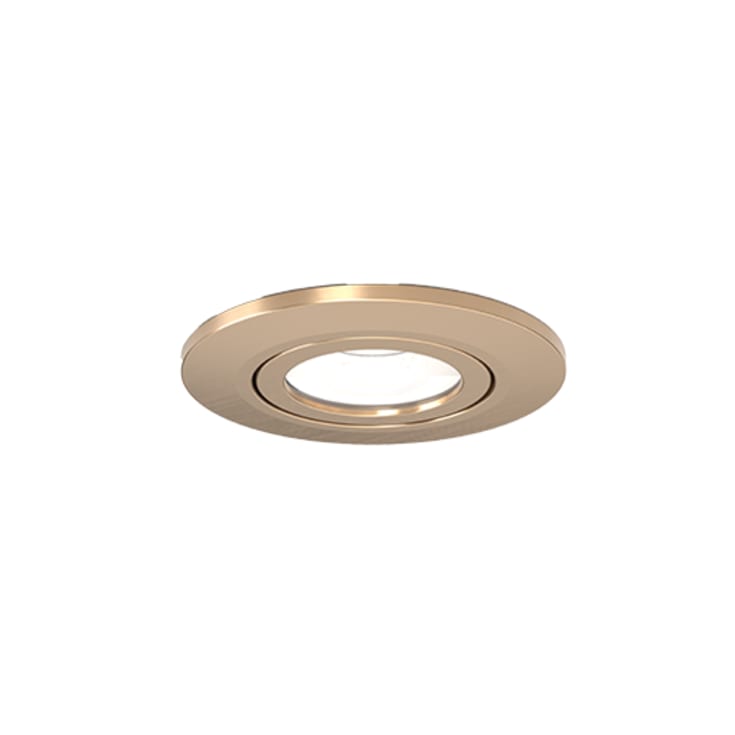 Prism Pro XM Kipbar Downlight Front Antil Messing