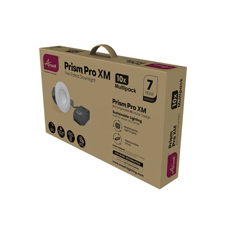 10-pack Prism Pro XM brandklassad downlight 5W/7W 4CCT IP65