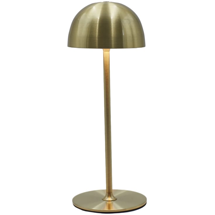 Sirius Mini Tim oppladbar bordlampe, messing