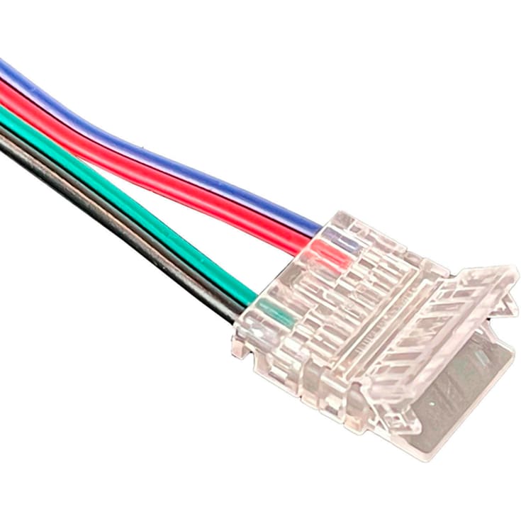 Adapter for LED strip Samler med ledning 12mm COB RGB IP20