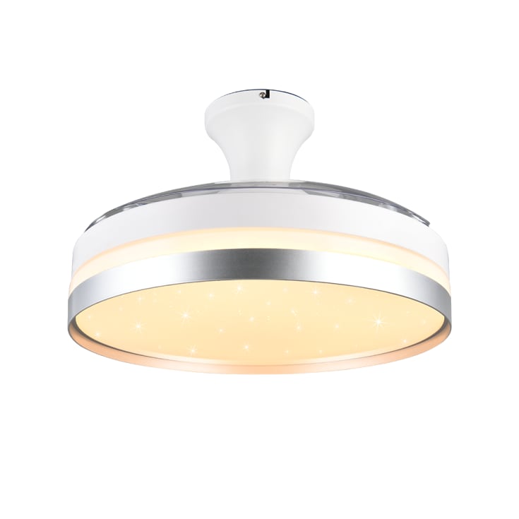 Trio Lighting Lindberg loftventilator med lys