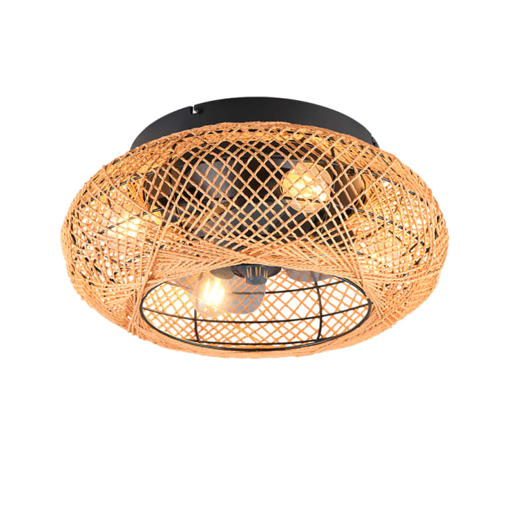 Trio Lighting Lillesand loftventilator med lys
