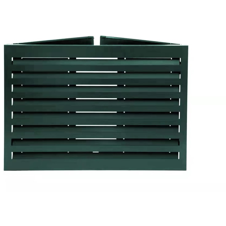 Qventi Värmepumpskydd, aluminium 100 cm, grön
